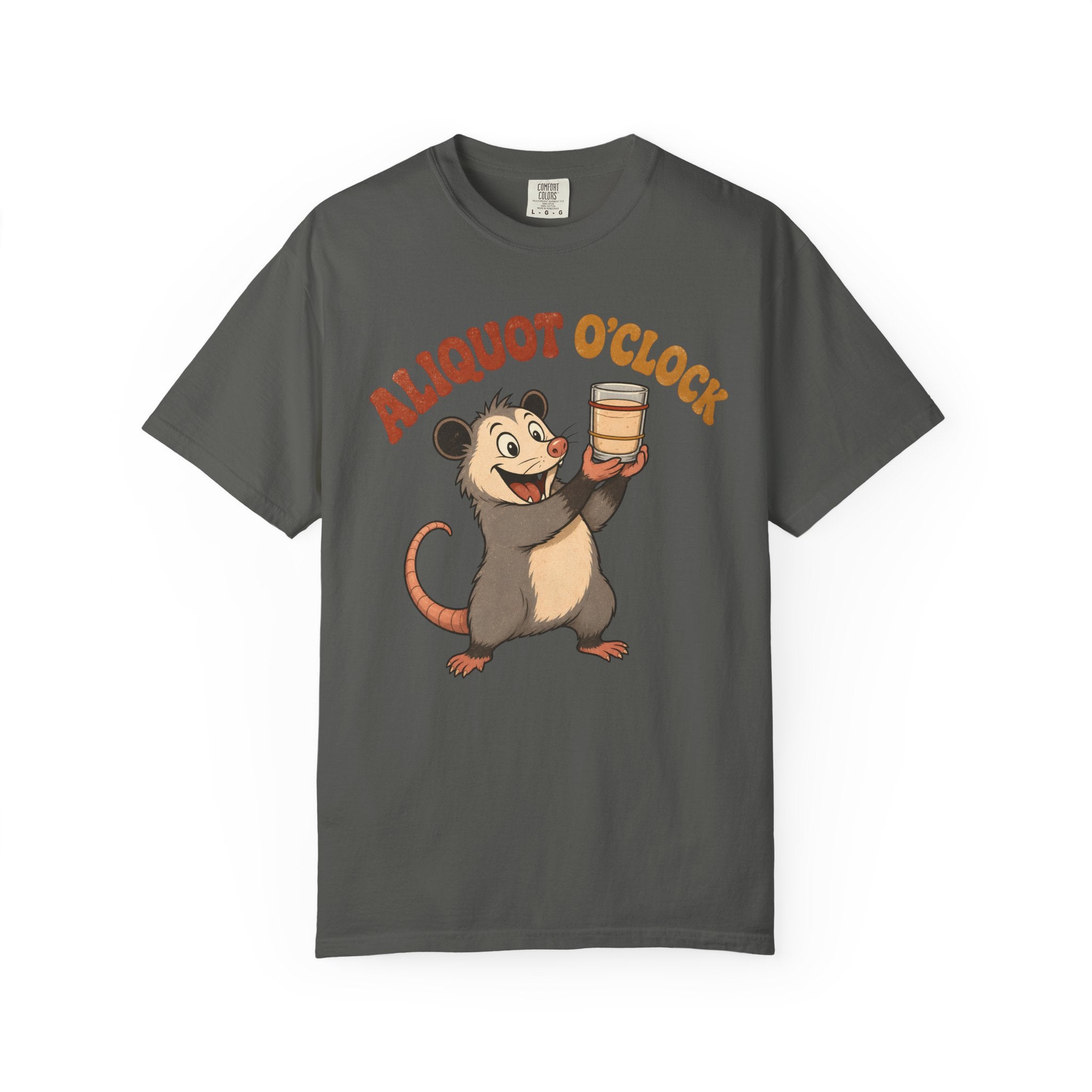 Knead More Fun Aliquot O'Clock Possum sourdough t-shirt
