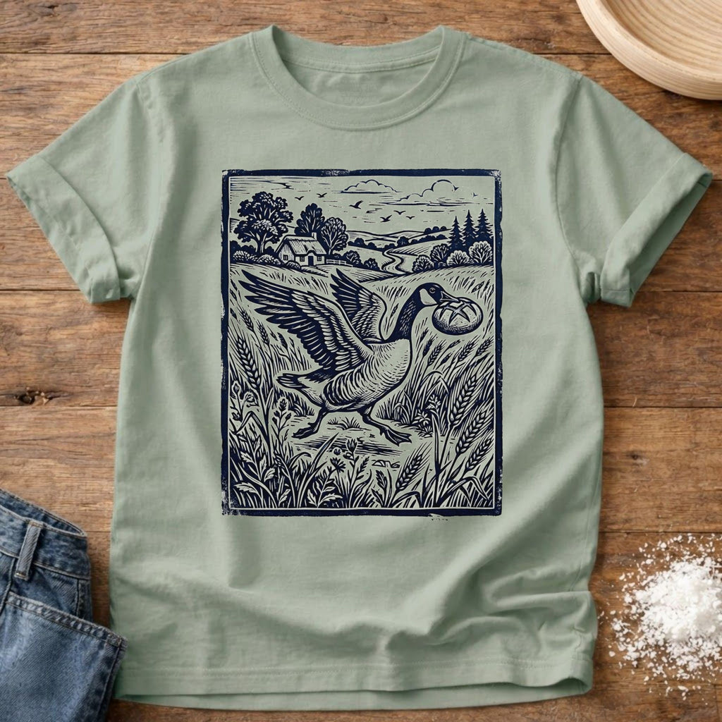 Sourdough Goose on the Loose T-Shirt