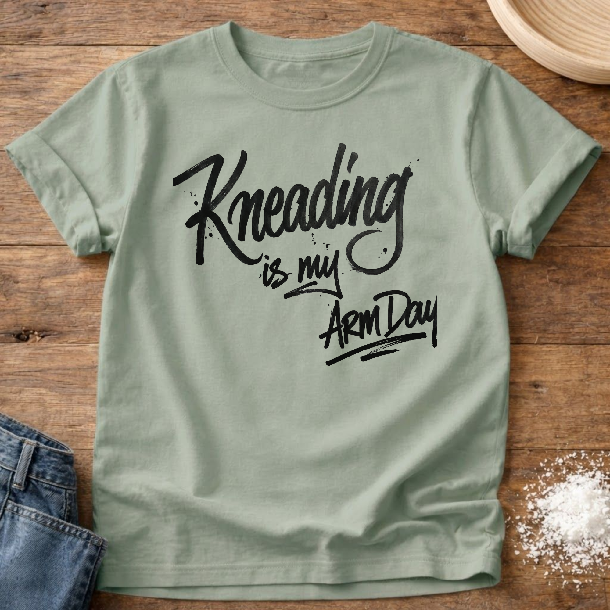 Kneading is My Arm Day Shirt