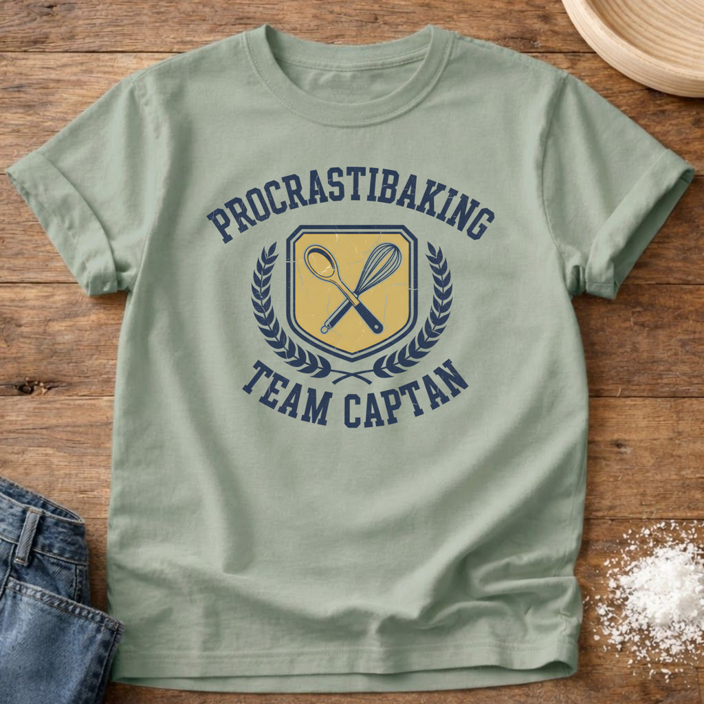 Procrastibaking Team Captain Shirt