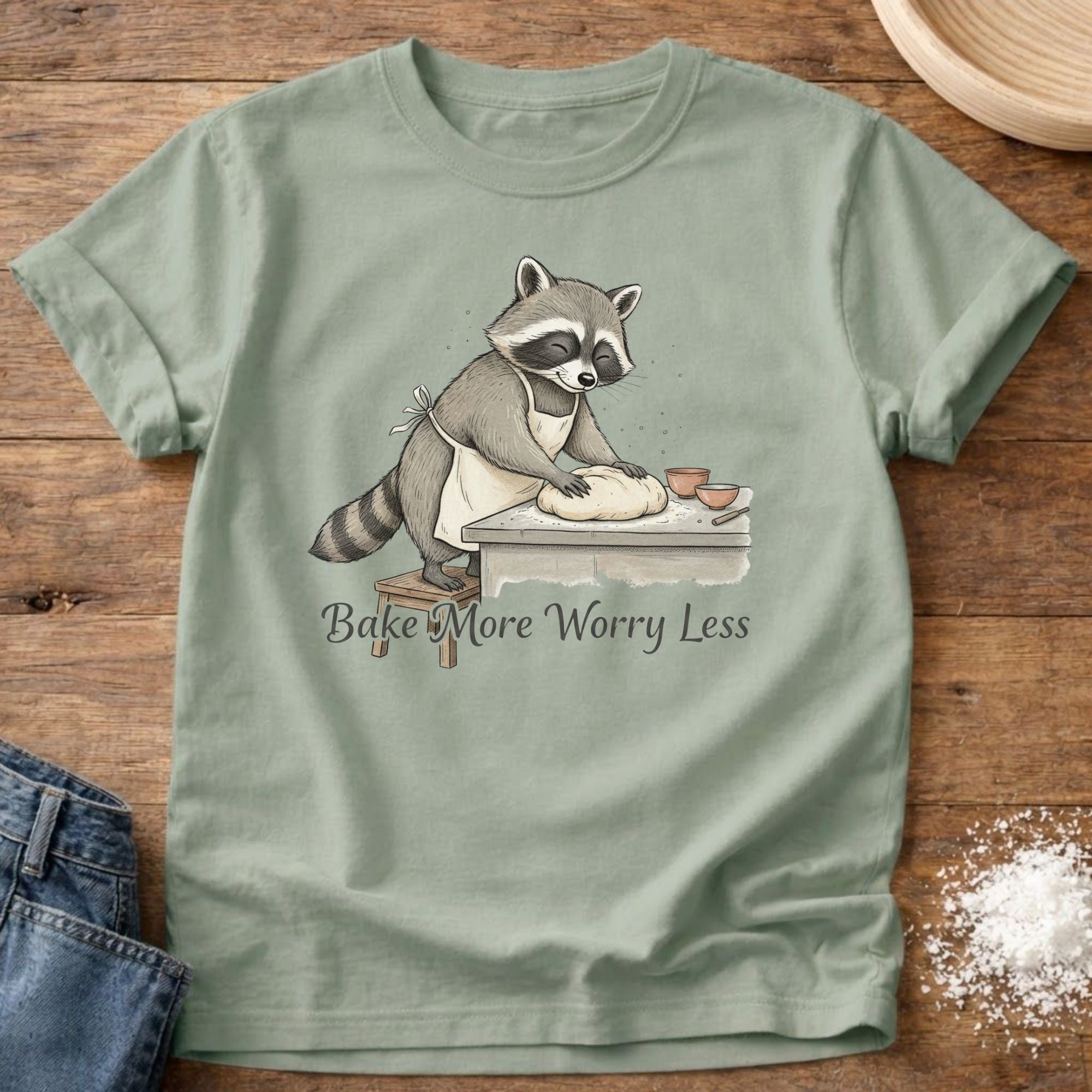 Bake More Worry Less Shirt