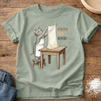 Stretch Fold Repeat Cat Shirt