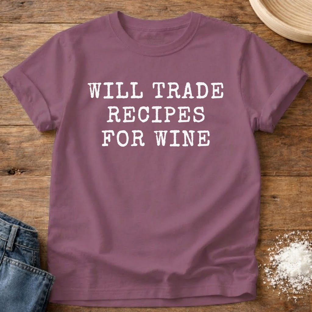 Trade Recipes for Wine Shirt