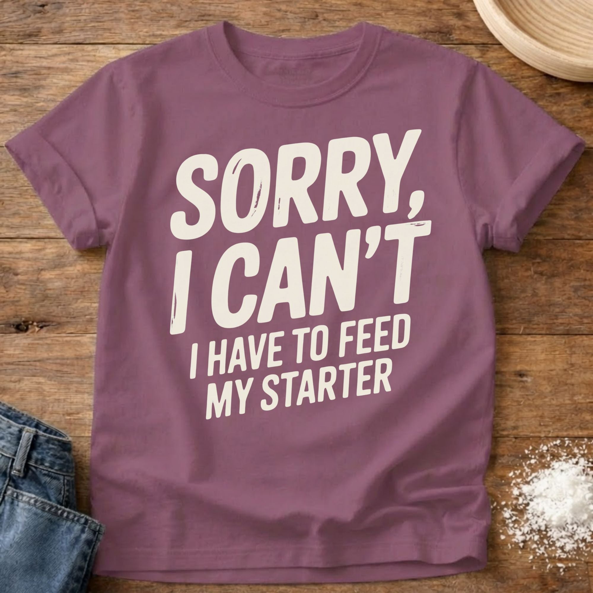Sorry I Can’t Starter Shirt