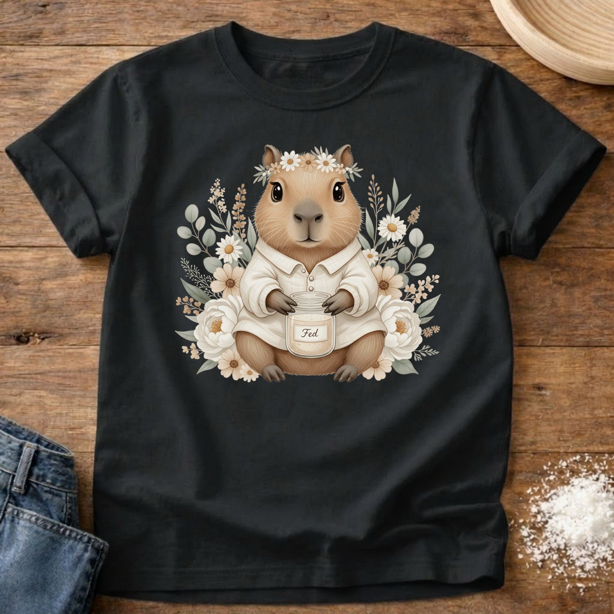 Boho Capybara Starter T-Shirt