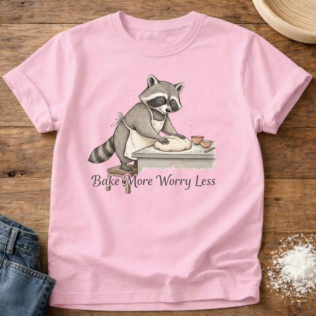 Bake More Worry Less T-Shirt