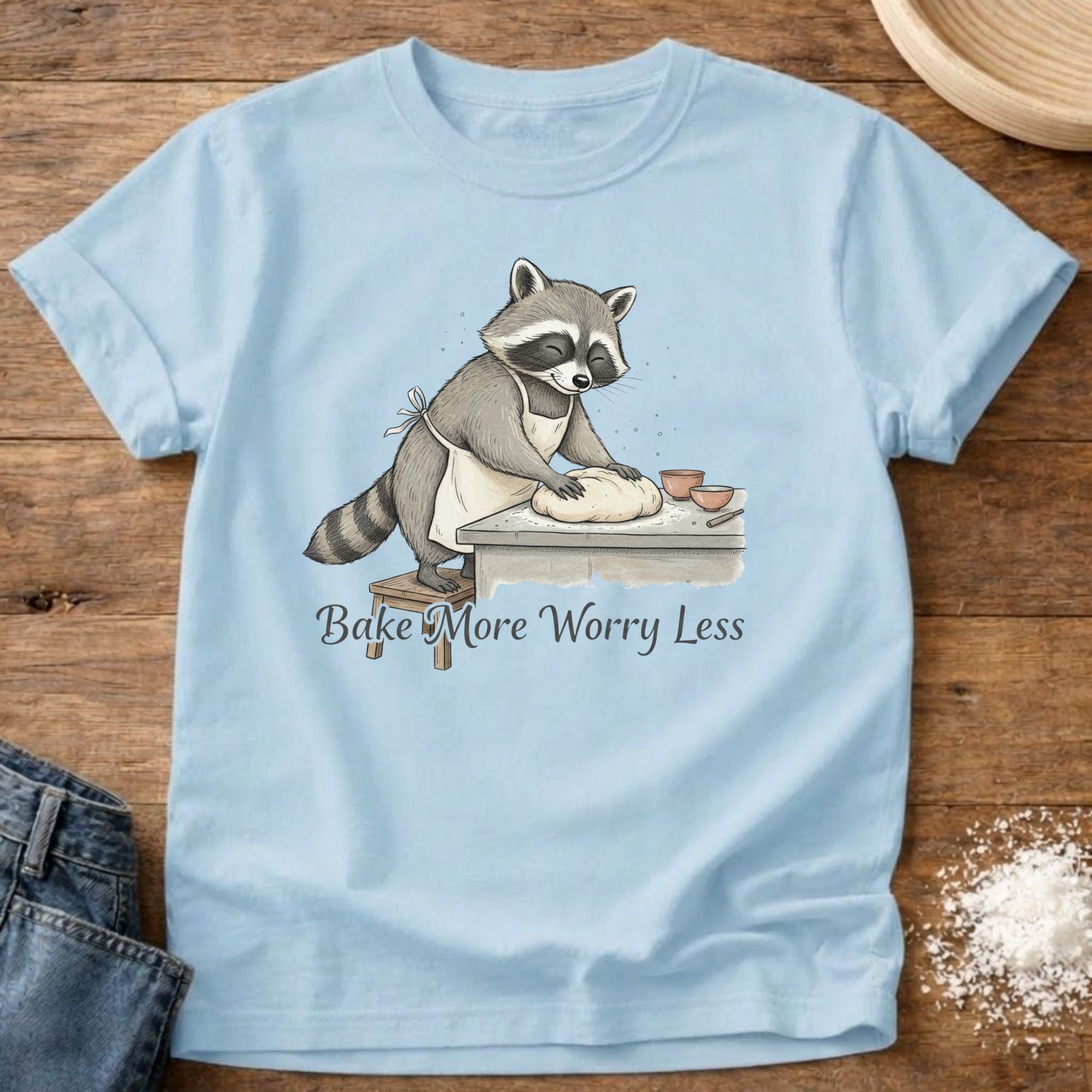 Bake More Worry Less Shirt