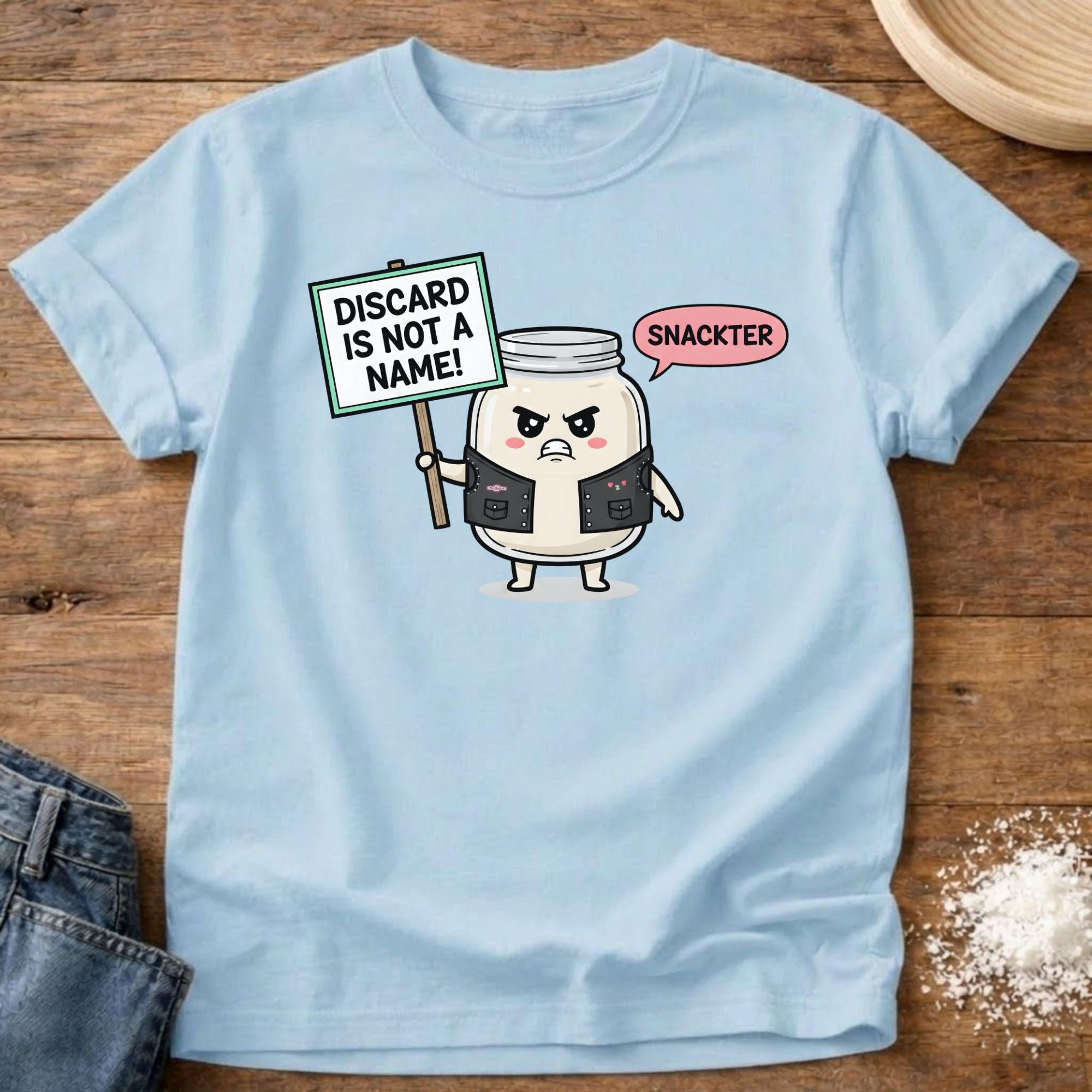 Discard is Not a Name Snackter Shirt