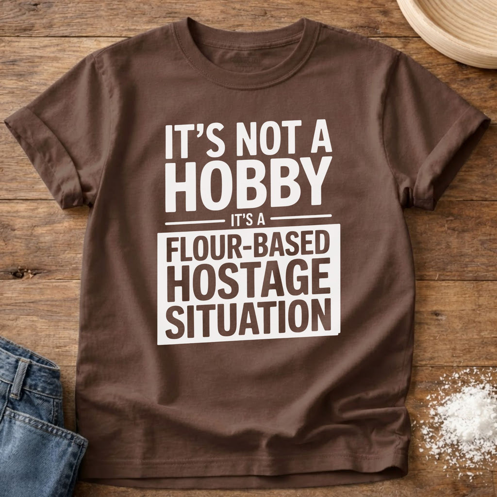 Flour Based Hostage Situation Shirt