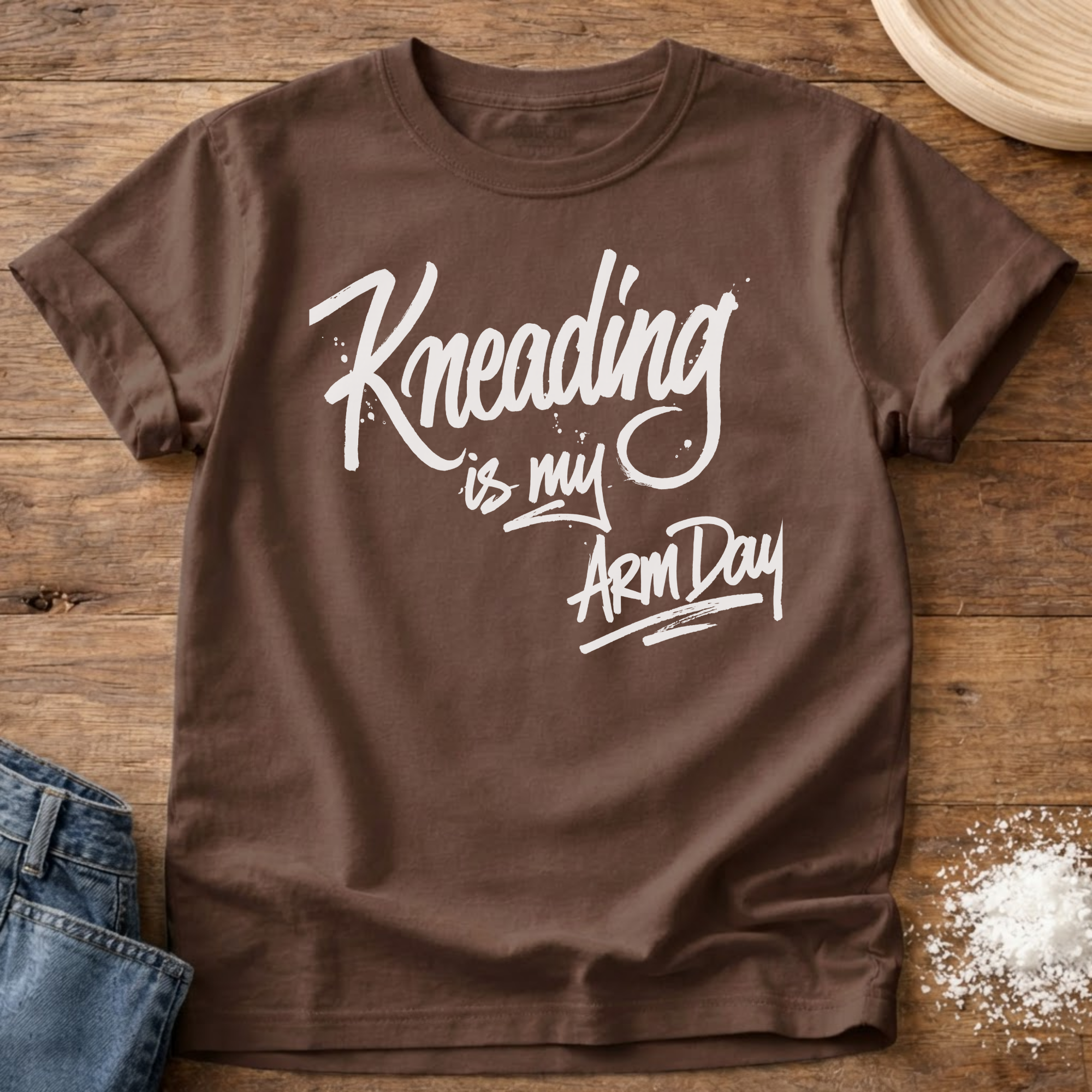 Kneading is My Arm Day Shirt