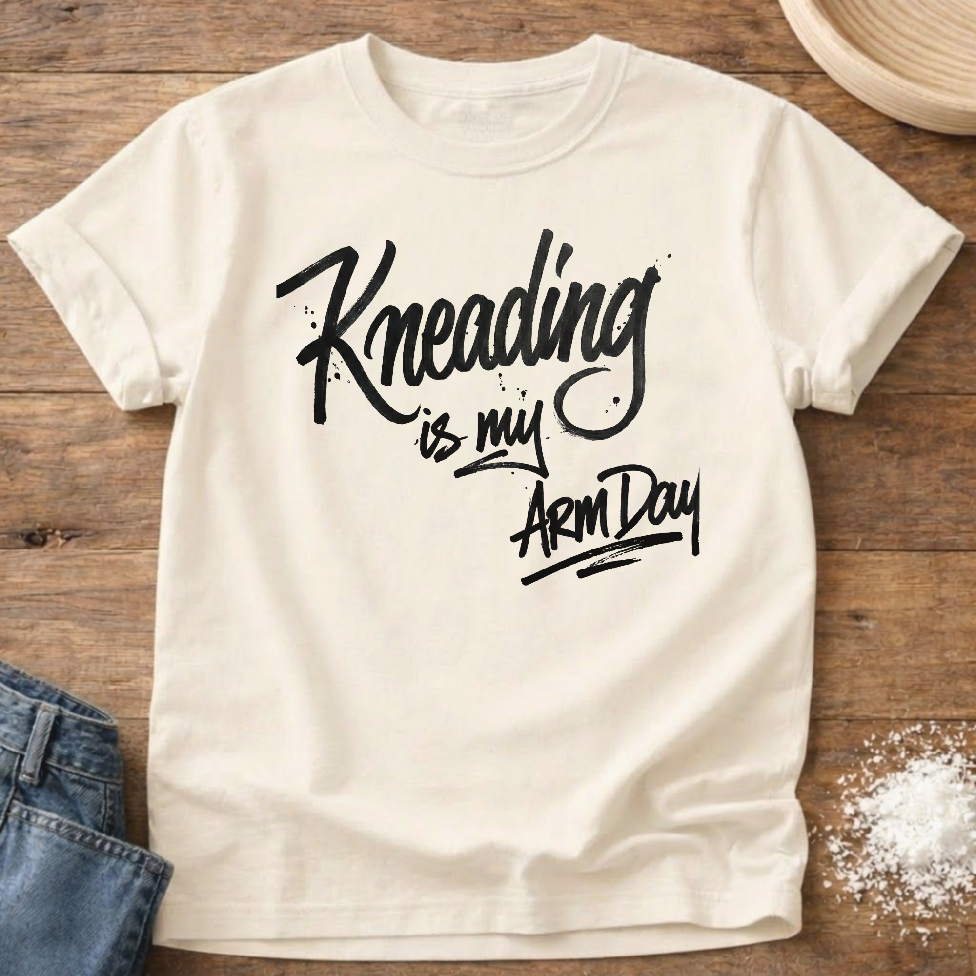 Kneading is My Arm Day Shirt
