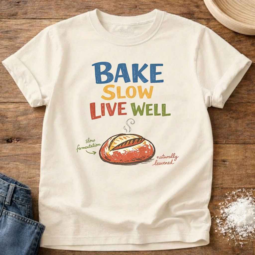 Bake Slow Live Well Shirt