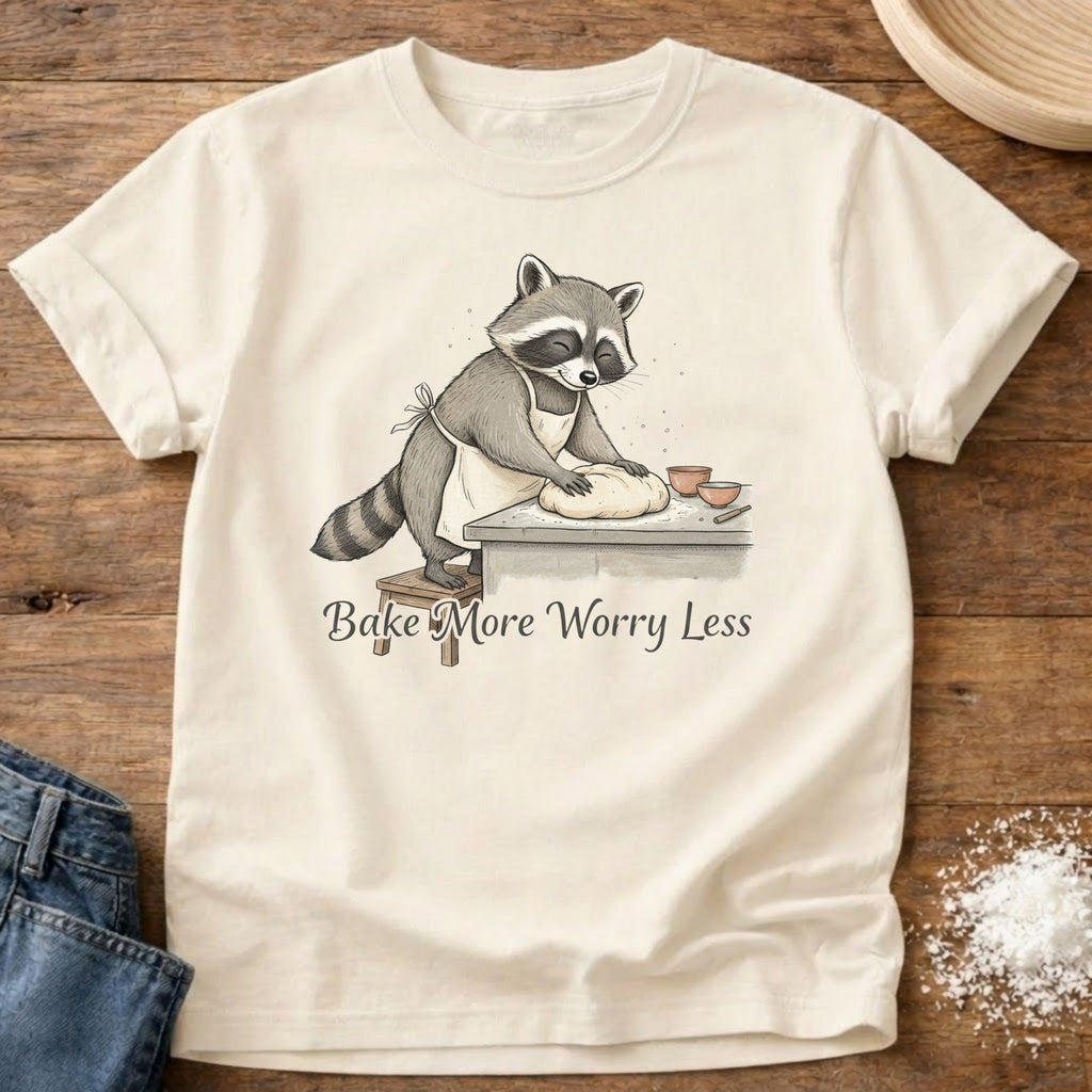 Bake More Worry Less T-Shirt
