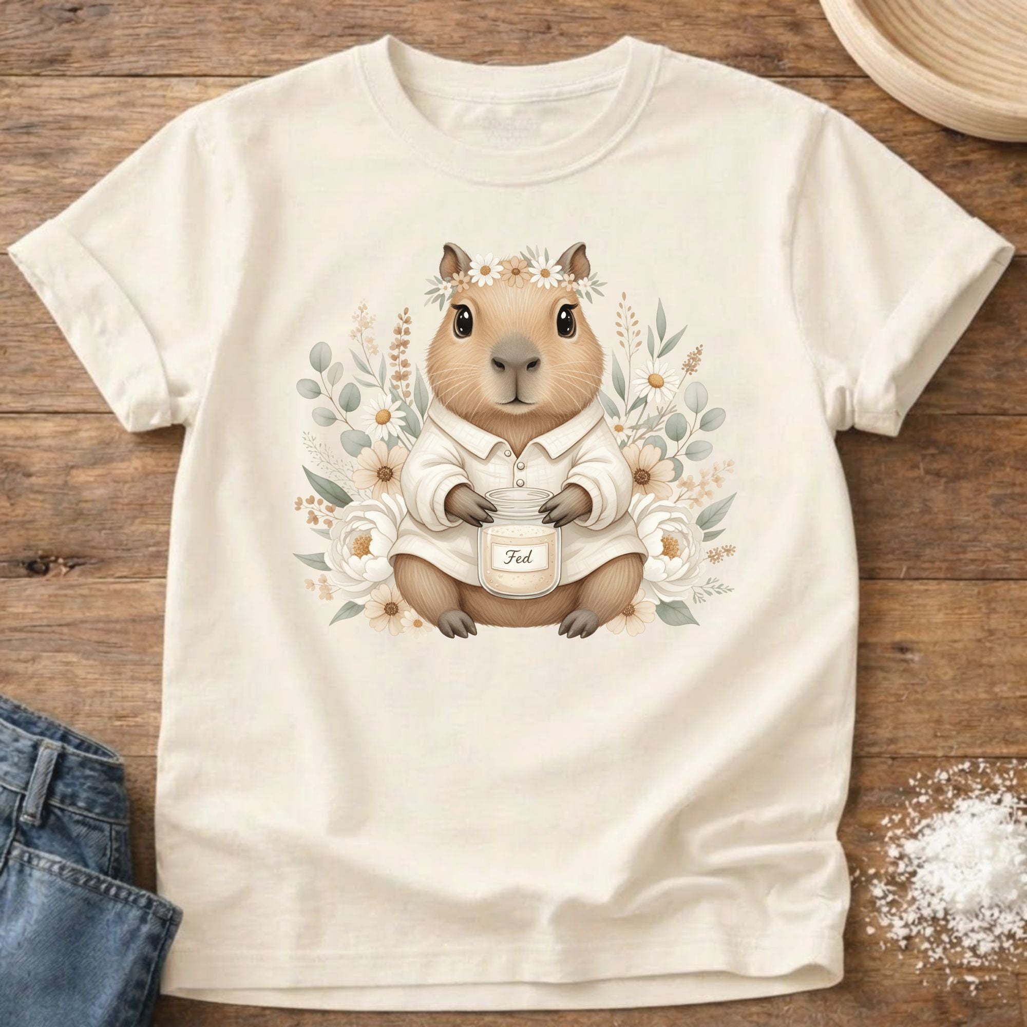 Boho Capybara Starter T-Shirt