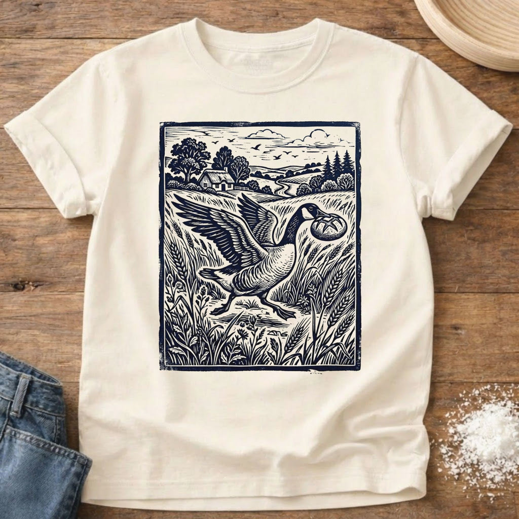 Sourdough Goose on the Loose T-Shirt