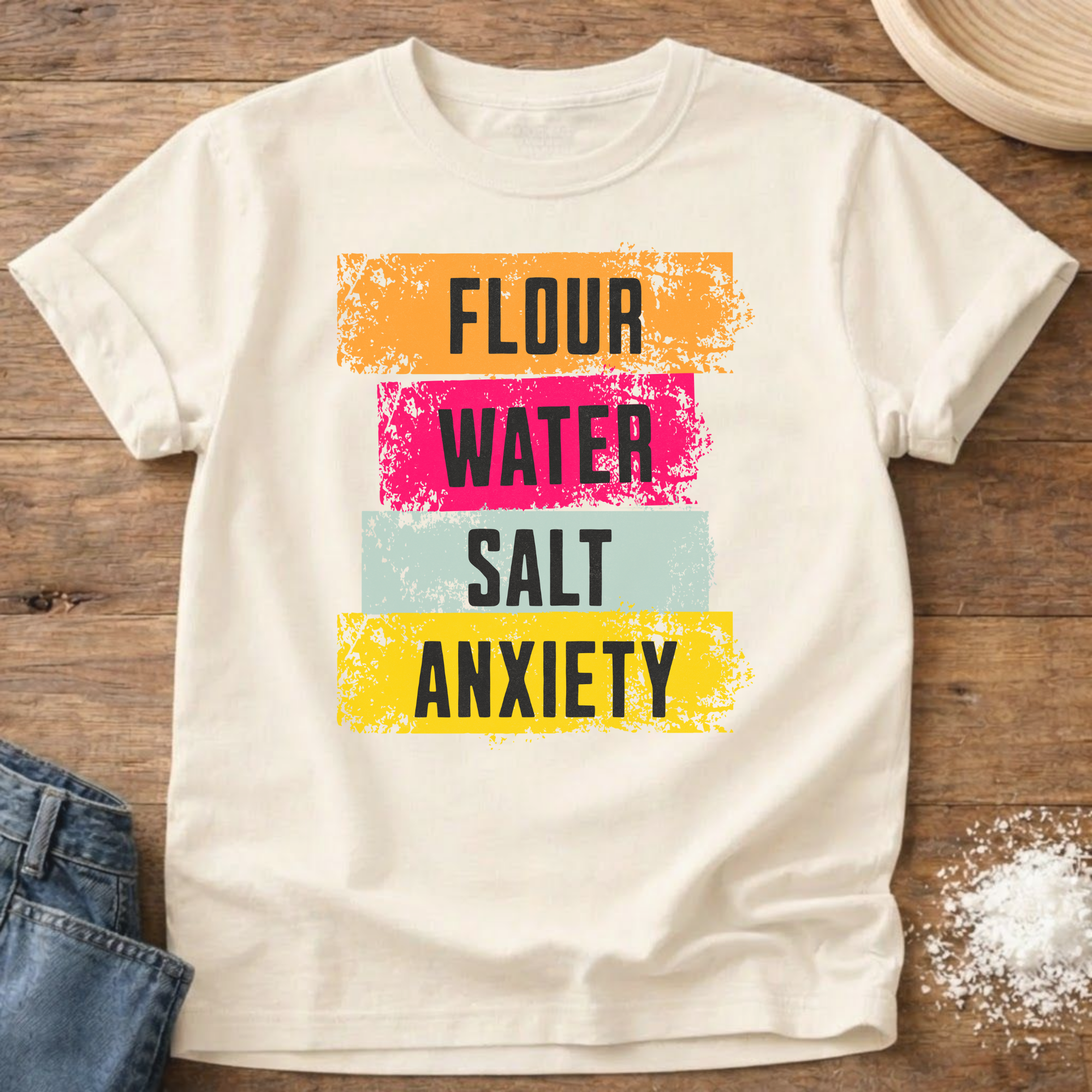 Flour Water Salt Anxiety Shirt