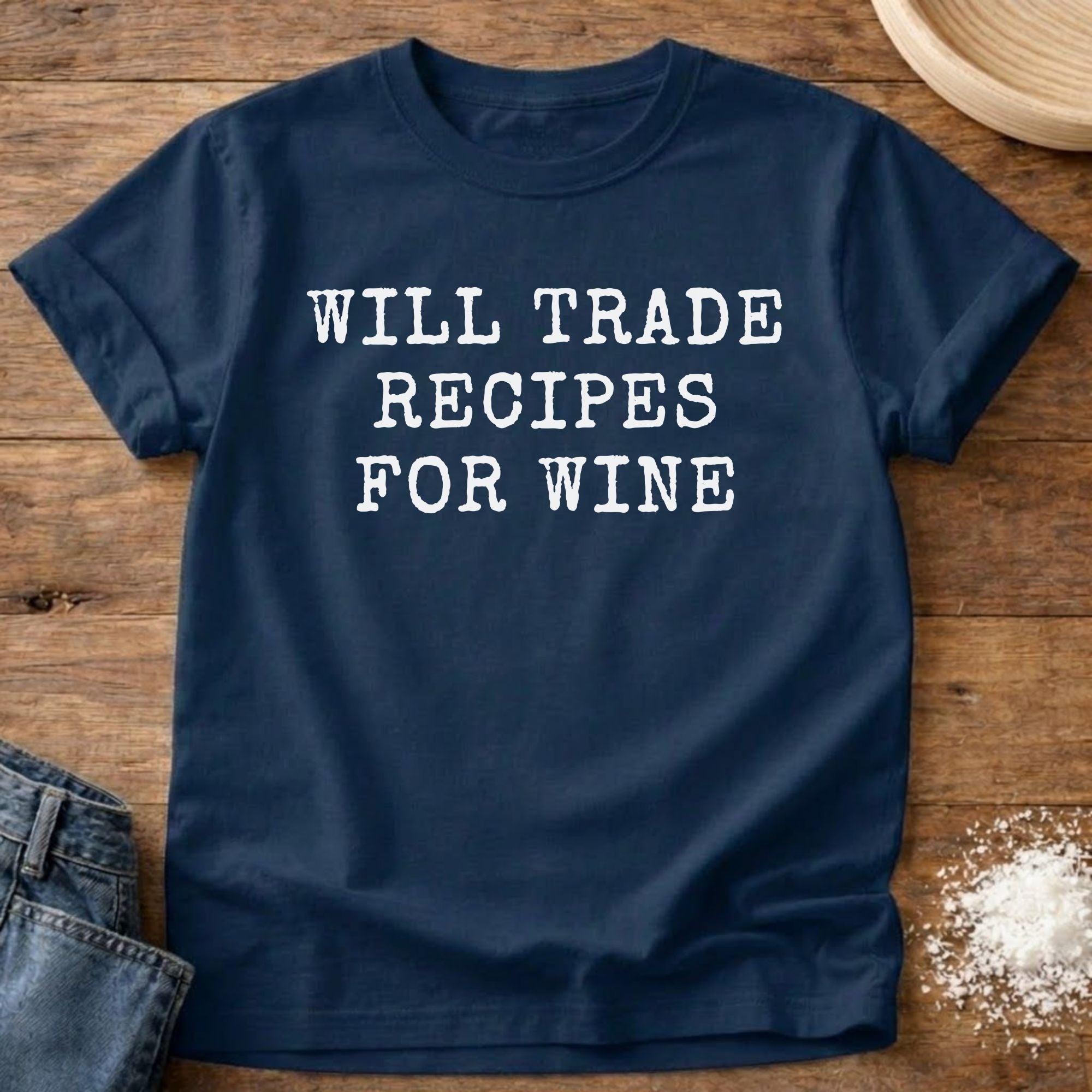 Trade Recipes for Wine Shirt