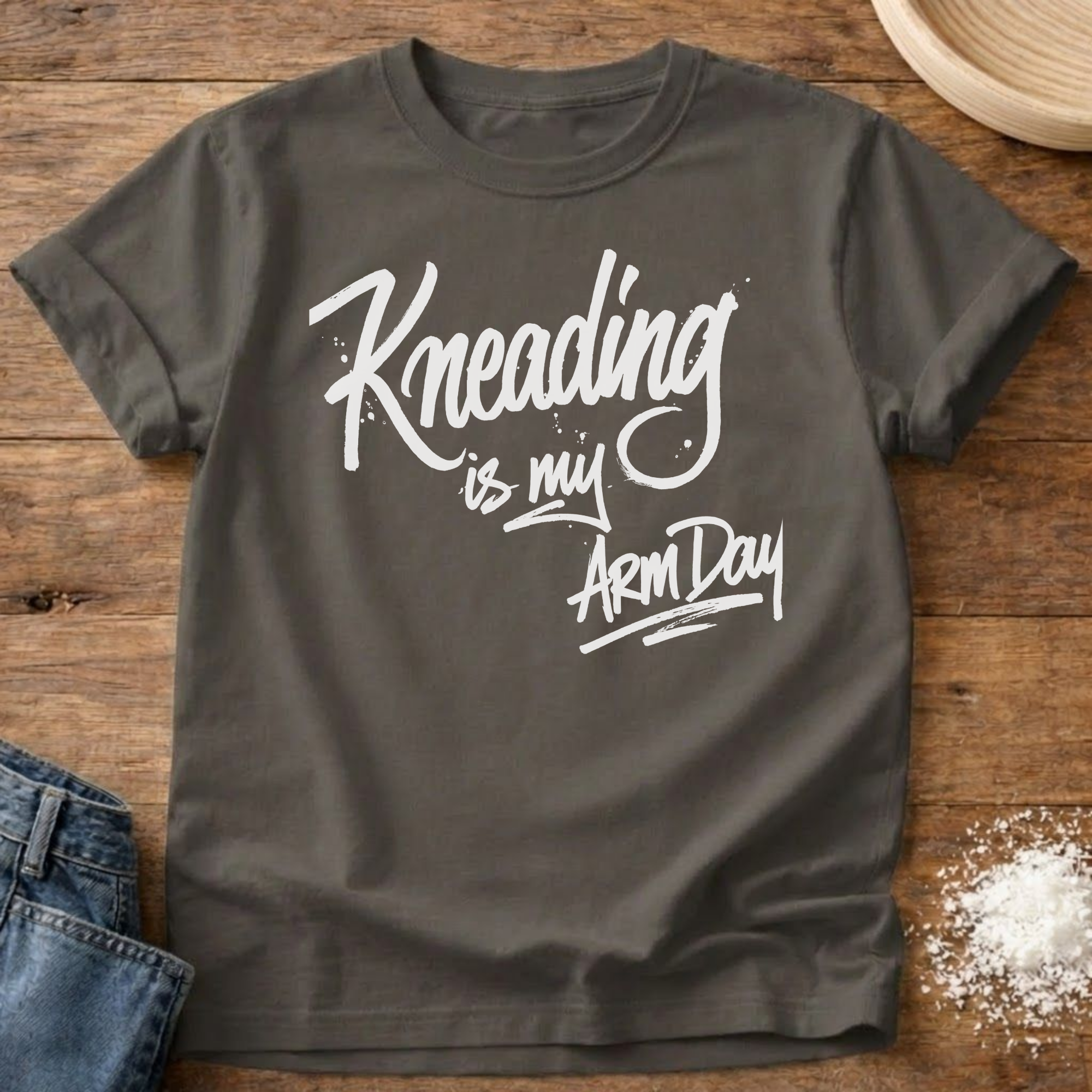 Kneading is My Arm Day Shirt