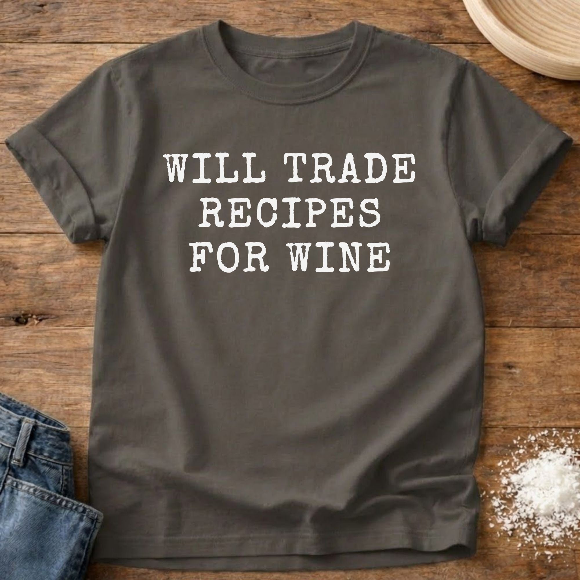 Trade Recipes for Wine Shirt