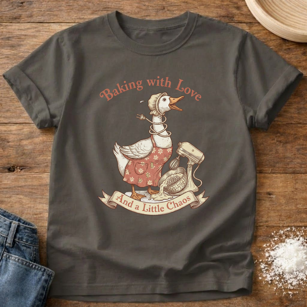 Baking with Love Goose Shirt