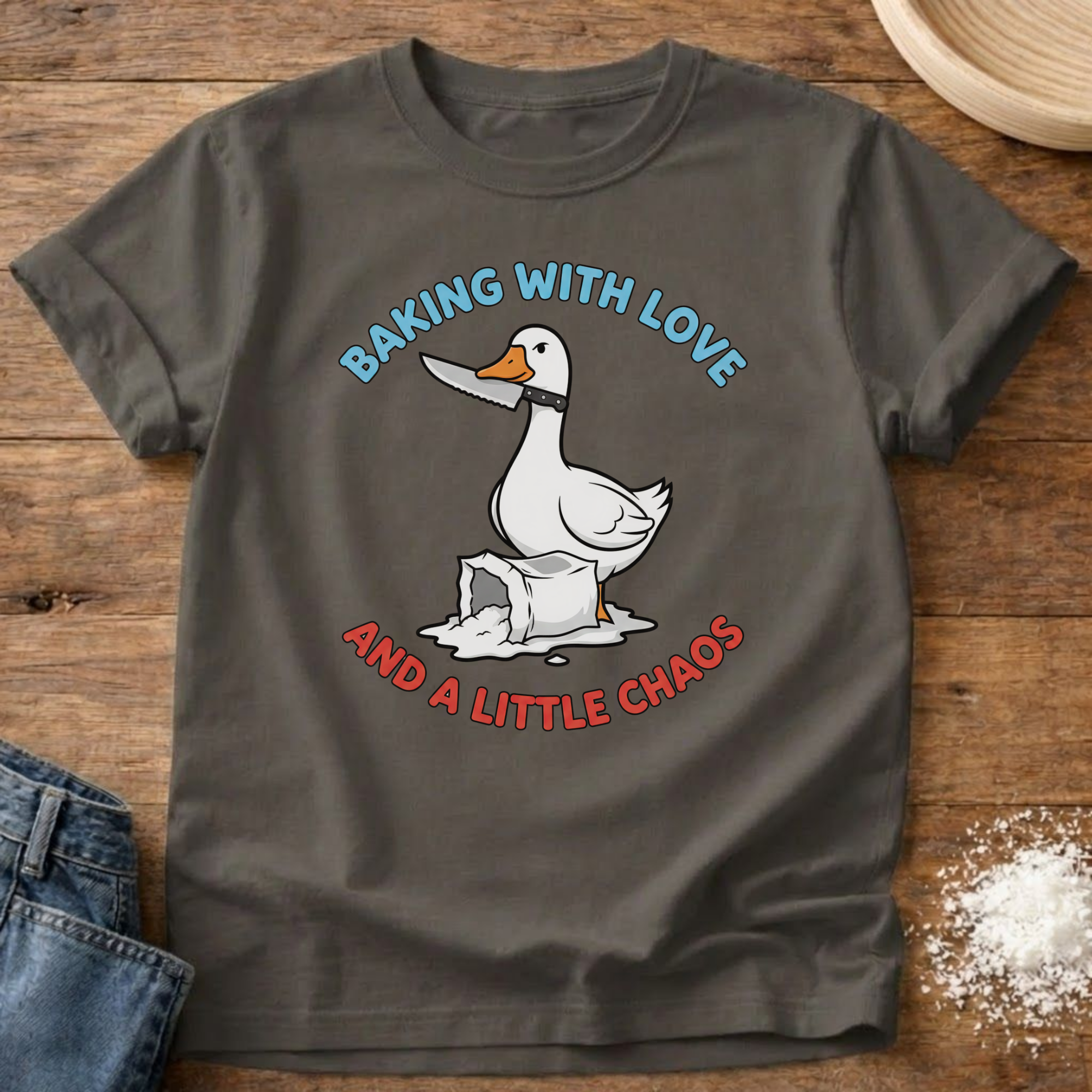 Baking With Love Chaos Goose Shirt