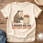 Personalized Can't Leave sourdough graphic on an Ivory Comfort Colors t-shirt