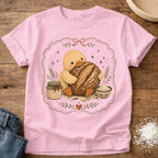 Knead More Fun Adorable Duckling with Boule t-shirt in Blossom