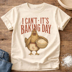 Knead More Fun Baking Day Homebody Hen sourdough t-shirt in Ivory