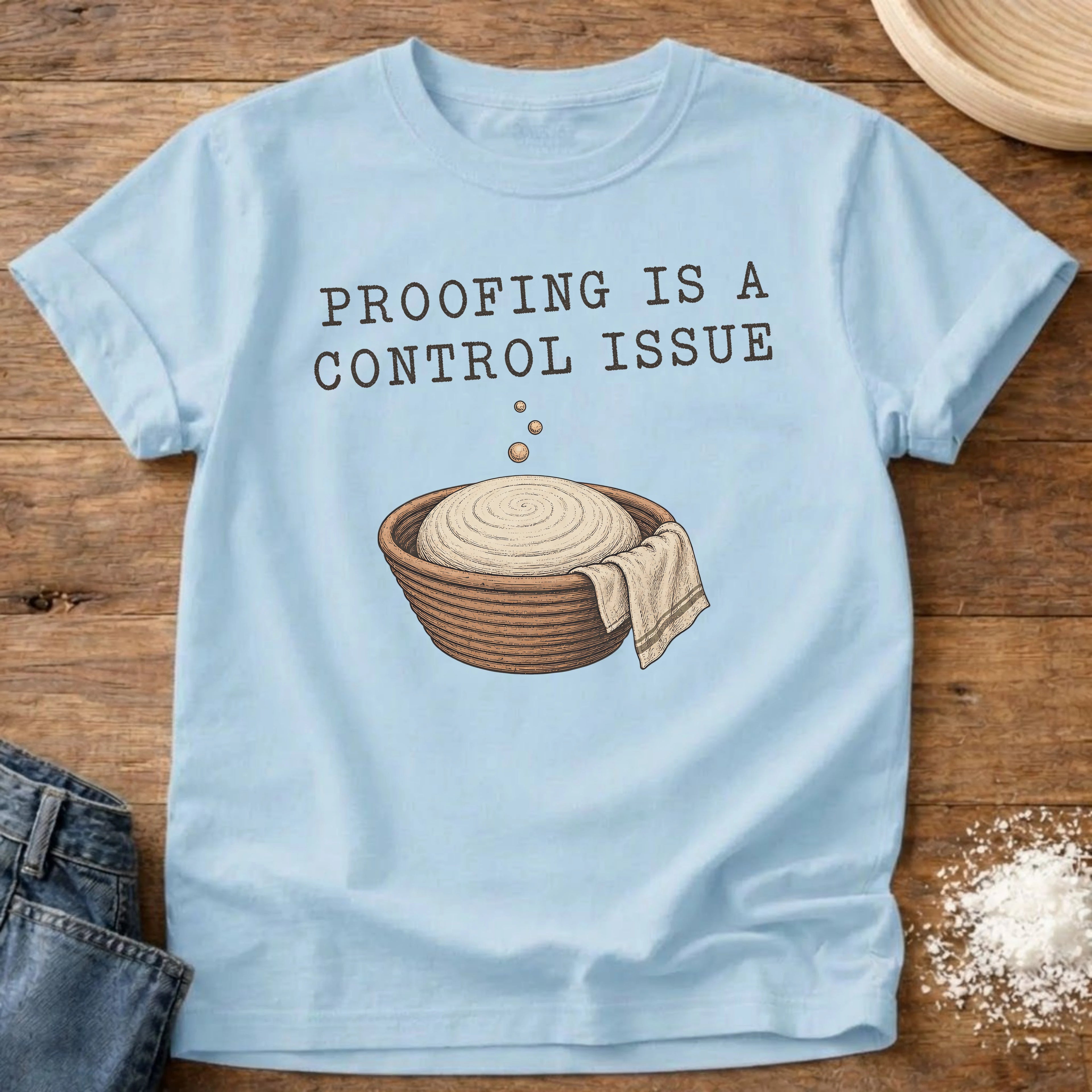 Control Issue Sourdough T-Shirt Chambray