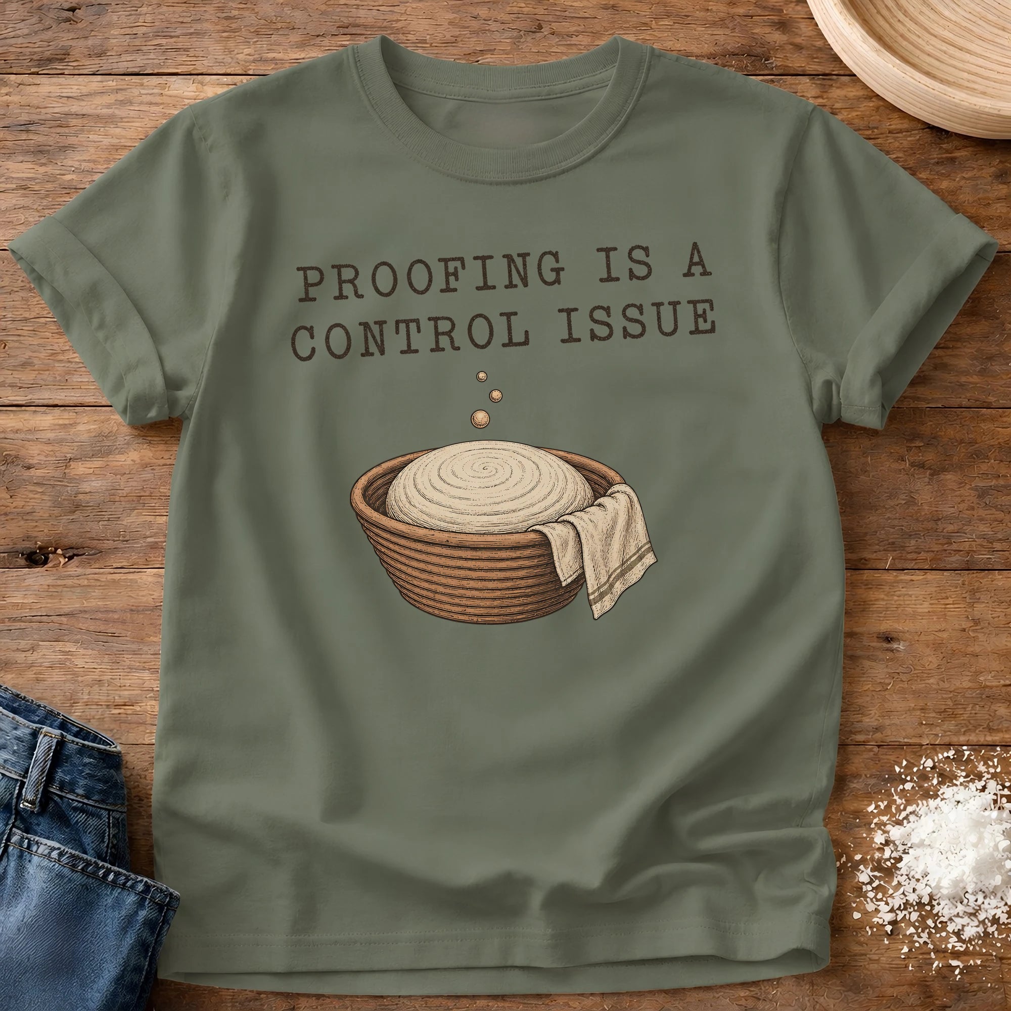 Control Issue Sourdough T-Shirt Moss