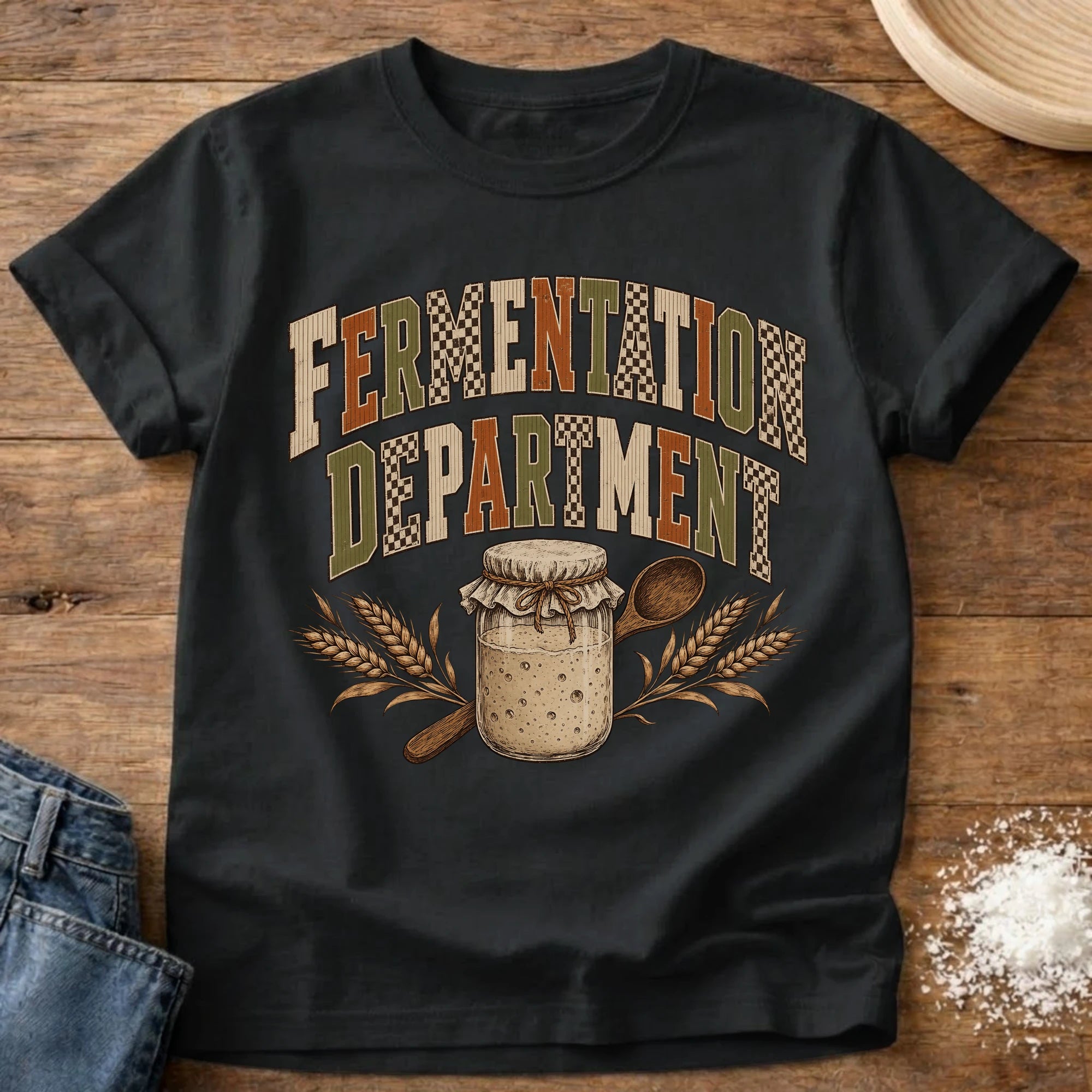Department Sourdough T-Shirt Black