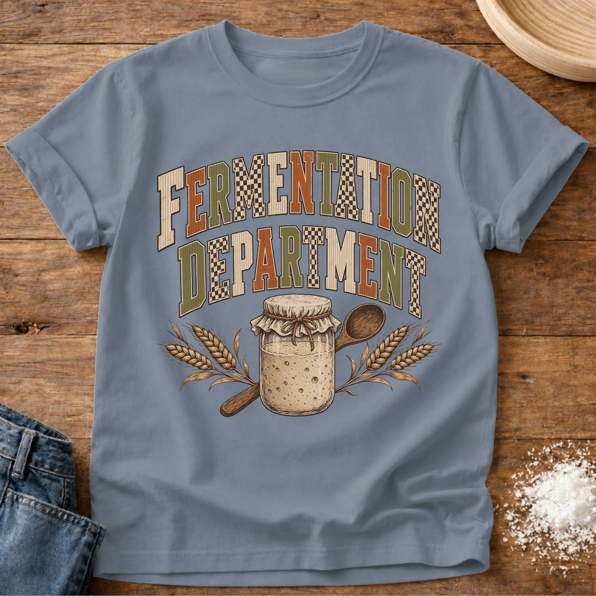 Department Sourdough T-Shirt Blue Jean