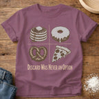 Knead More Fun Discard Was Never an Option Dark sourdough t-shirt in Berry