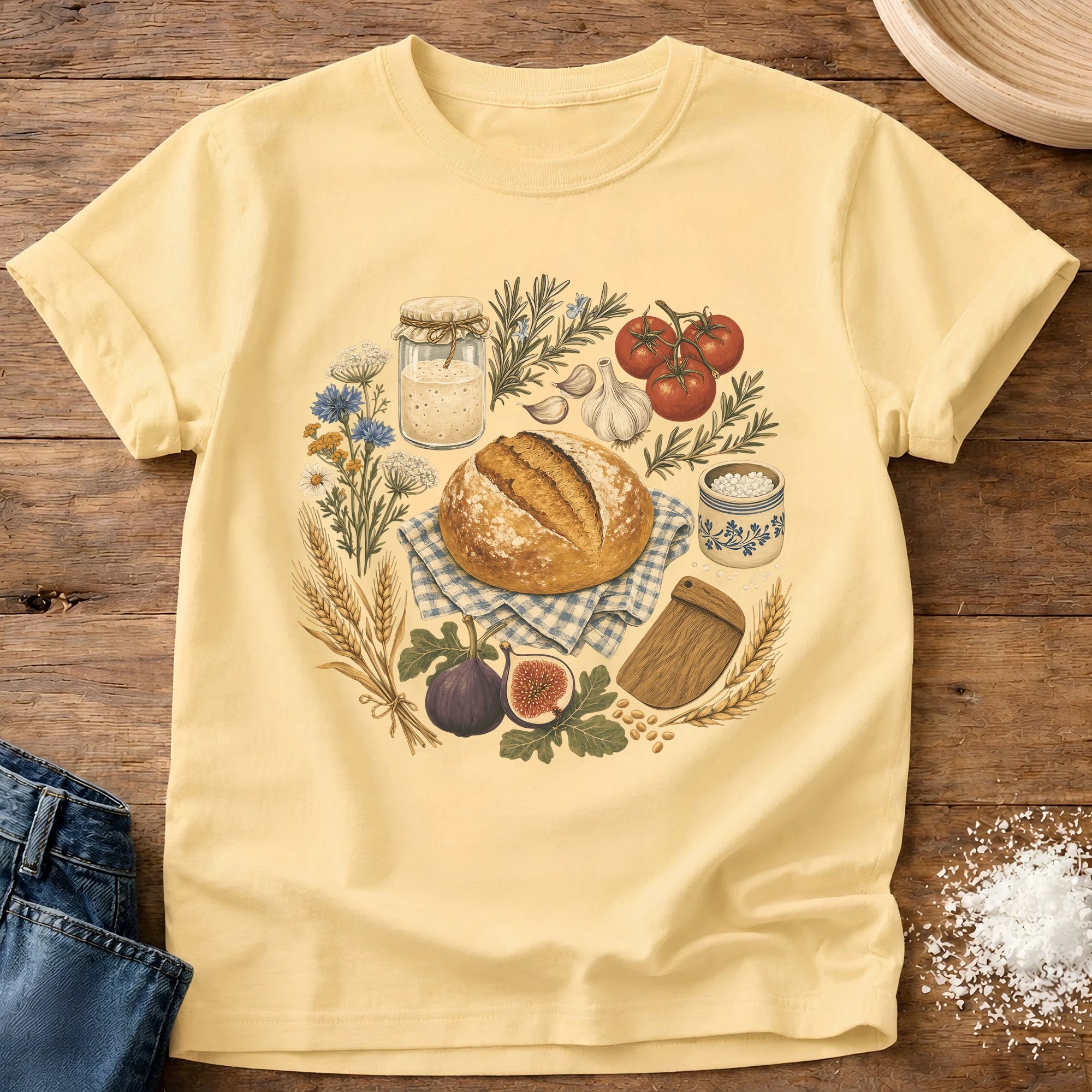 Fall Harvest Sourdough T-Shirt Butter