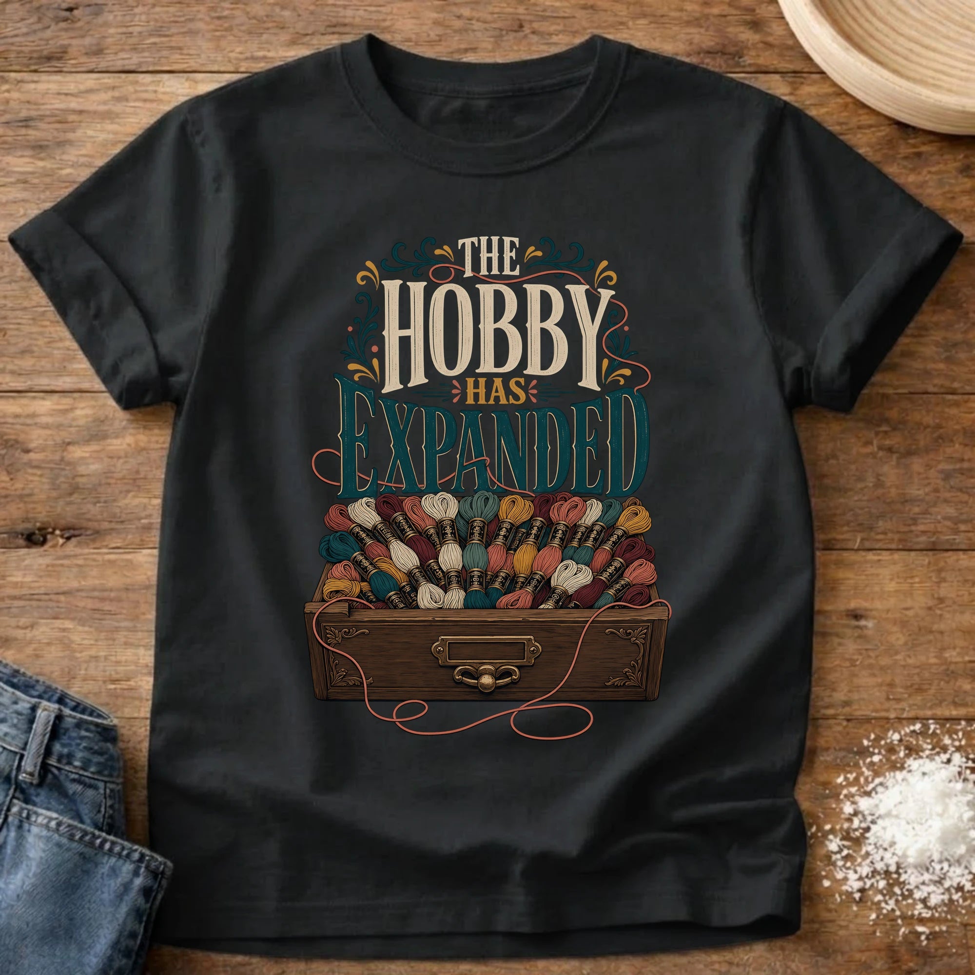 Knead More Fun growing hobby garden lover t-shirt in Black