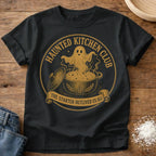Knead More Fun Haunted Kitchen Club t-shirt in Black