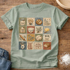 Knead More Fun Home Baked Collection sourdough t-shirt in Bay