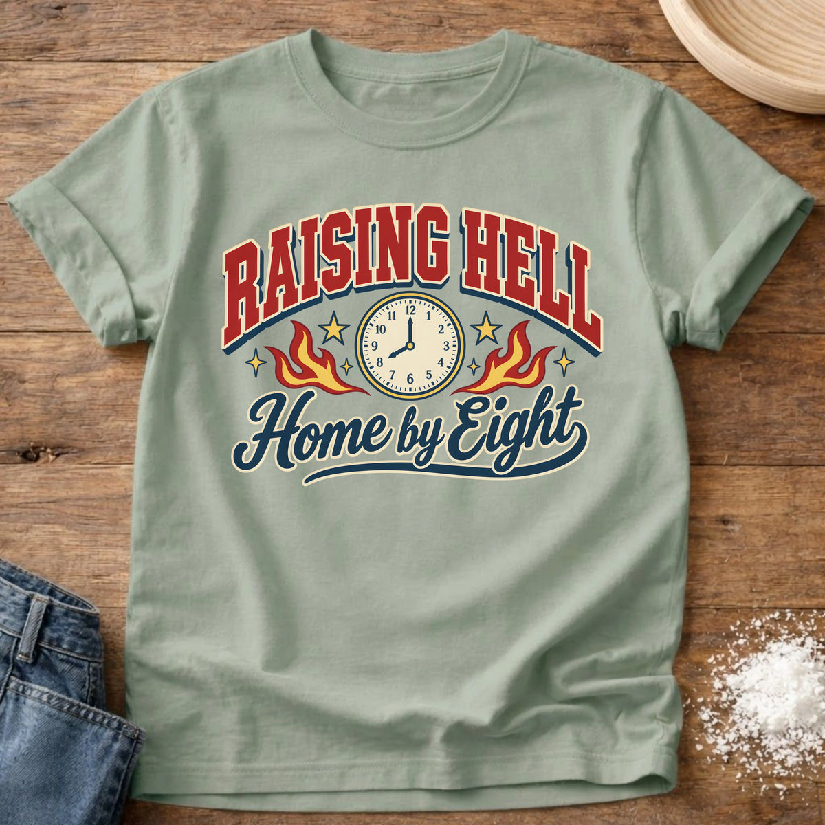 Knead More Fun Home By Eight t-shirt in Bay