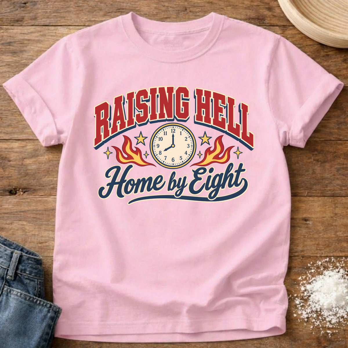 Knead More Fun Home By Eight t-shirt in Blossom