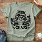 Knead More Fun Homemade Chaos Raccoon sourdough t-shirt in Bay