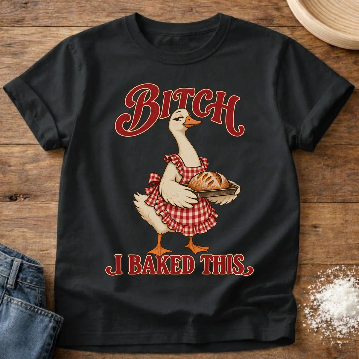Knead More Fun I Baked This t-shirt in Black