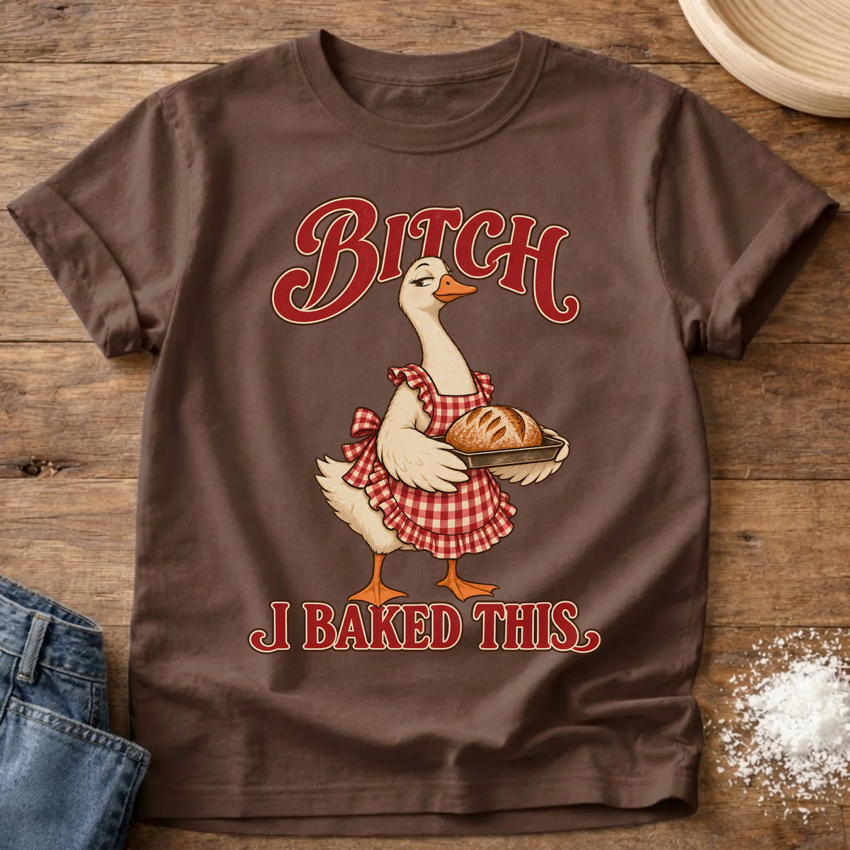 Knead More Fun I Baked This t-shirt in Espresso