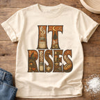 Knead More Fun It Rises sourdough t-shirt in Ivory