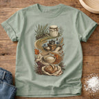 Knead More Fun It's a Process vintage sourdough t-shirt in Bay