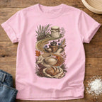 Knead More Fun It's a Process vintage sourdough t-shirt in Blossom