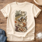 Knead More Fun It's a Process vintage sourdough t-shirt in Ivory