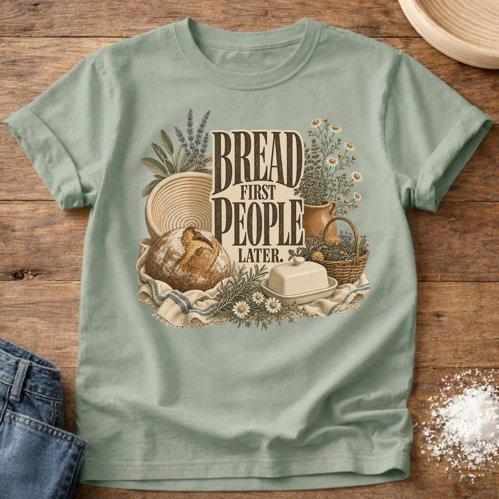 Knead More Fun Bread First sourdough t-shirt in Bay