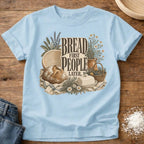 Knead More Fun Bread First sourdough t-shirt in Chambray