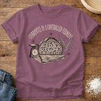 Knead More Fun Controlled Ferment sourdough t-shirt in Berry