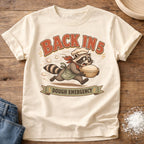 Knead More Fun Dough Emergency Raccoon sourdough t-shirt in Ivory